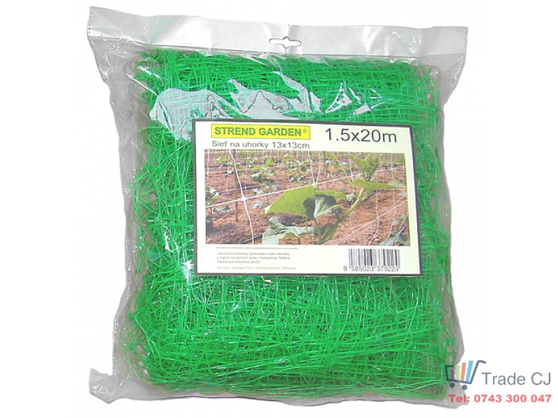 Plasa PVC 13x13 pentru castraveti 1,5x20m