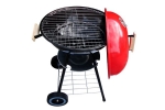 Gratar gradina portabil, grill mobil cu capac 47x45x72cm