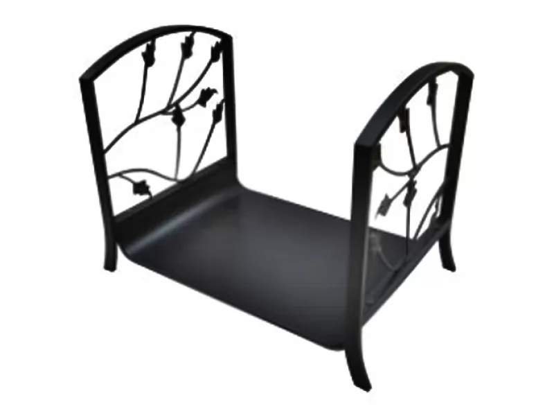 Suport pentru depozitat lemne langa semineu 40x37x31cm