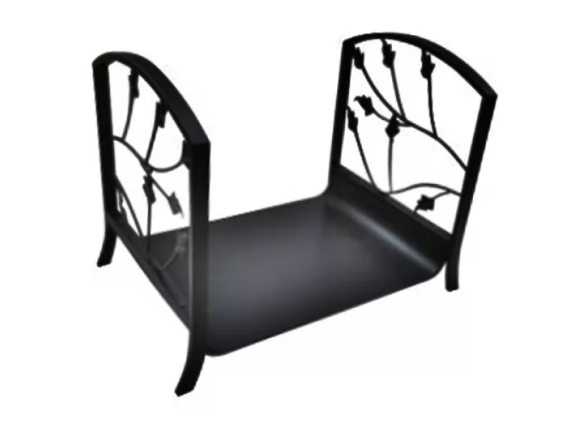 Suport pentru depozitat lemne langa semineu 40x37x31cm