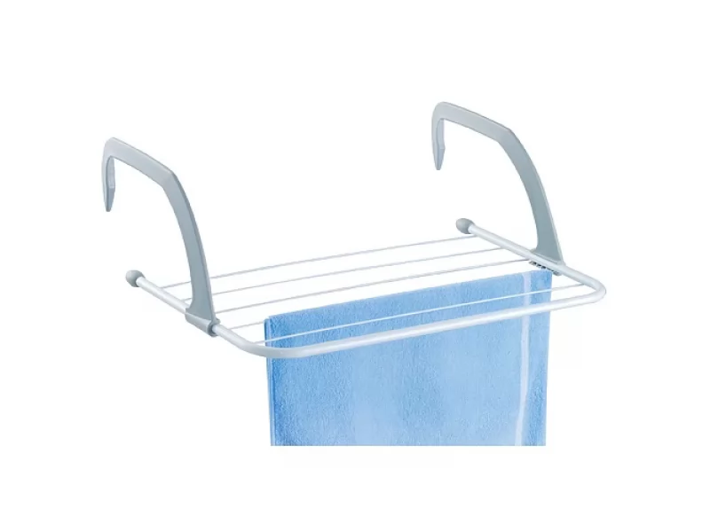 Uscator rufe cu sistem agatare pentru balcon sau calorifer