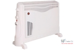 Convector cu turboventilator 3 trepte de putere 2000 1250 750W Alb