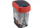 Cos de gunoi din palstic SGTT Flip Bin Paris 25l