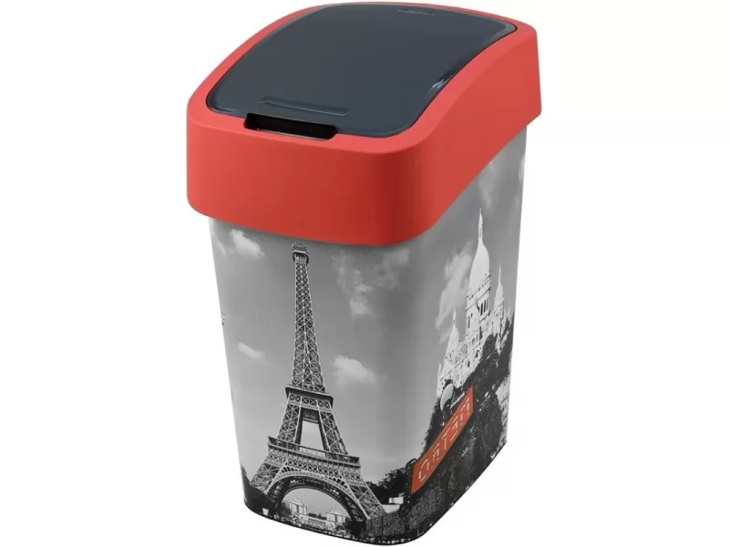 Cos de gunoi din palstic SGTT Flip Bin Paris 25l