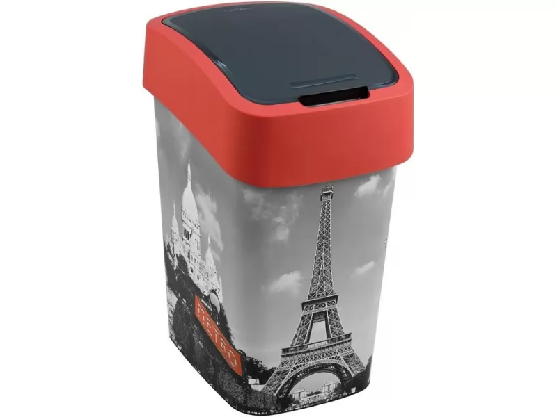 Cos de gunoi din palstic SGTT Flip Bin Paris 25l