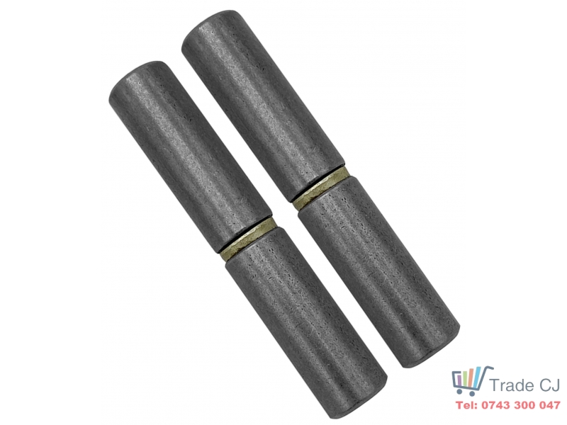 Set 2 bucati balamale sudabile, din otel, 18x90 mm