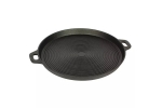 Plita fonta diametru 33 cm cu manere , distributie uniforma a caldurii, perfecta pentru aragaz si grill