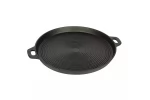 Plita fonta diametru 33 cm cu manere , distributie uniforma a caldurii, perfecta pentru aragaz si grill