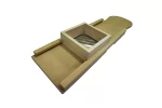 Razatoare legume cu suport din lemn, 4 cutite, 90 cm