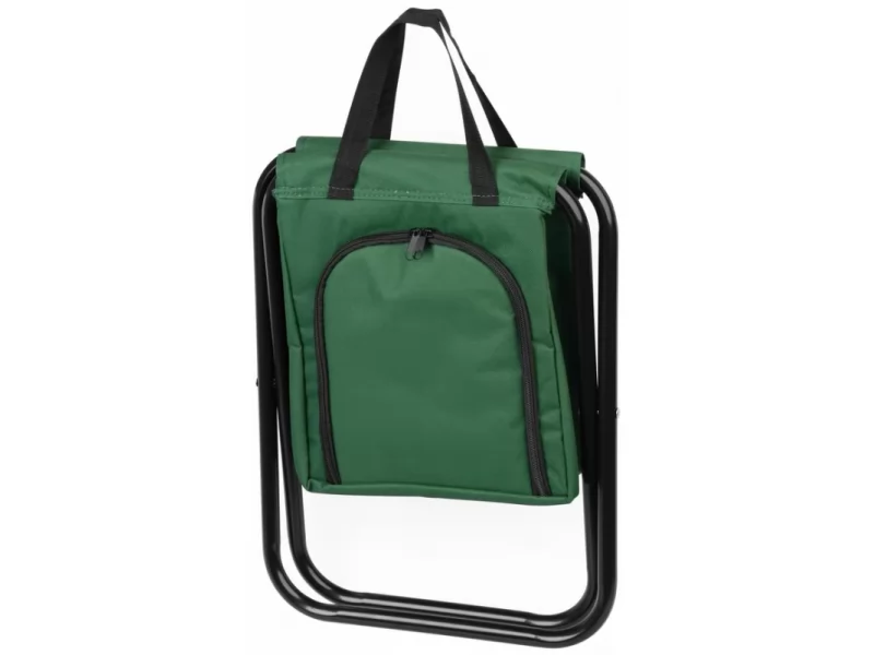 Scaun pliabil cu geanta termoizolanta pentru pescuit sau camping 32x27x34 cm, max 150kg