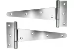 Set 2 bucati balamale lungi pentru poarta, 10x200 mm, galvanizate