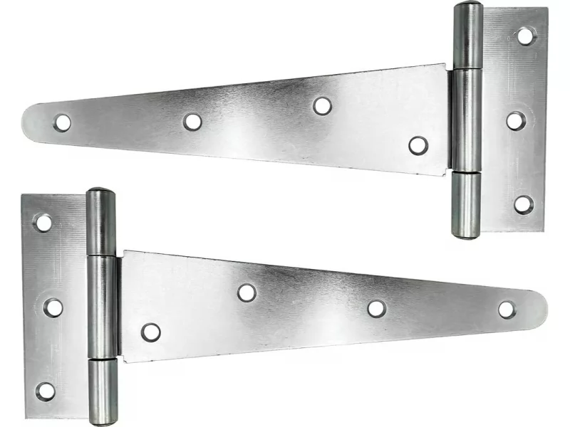 Set 2 bucati balamale lungi pentru poarta, 10x200 mm, galvanizate