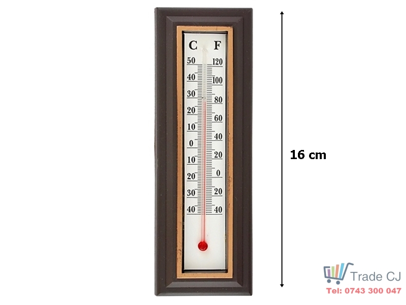 Termometru RS 16cm pentru interior exterior -30ﾰ C + 50ﾰ C