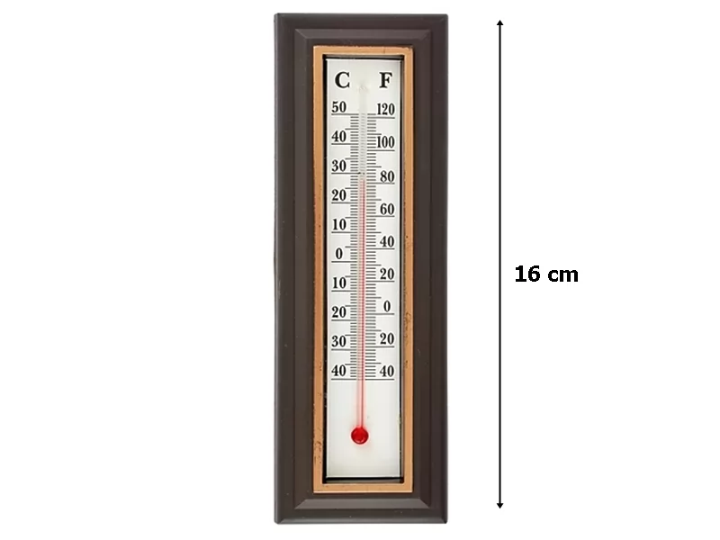 Termometru RS 16cm pentru interior exterior -30ﾰ C + 50ﾰ C