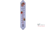 Termometru metalic CS 50 cm pentru interior exterior -30ﾰ C + 50ﾰ C