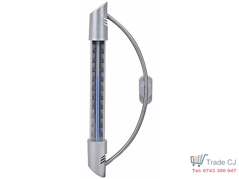 Termometru metalic 23cm pentru interior exterior Longbow -50ﾰ C + 50ﾰ C