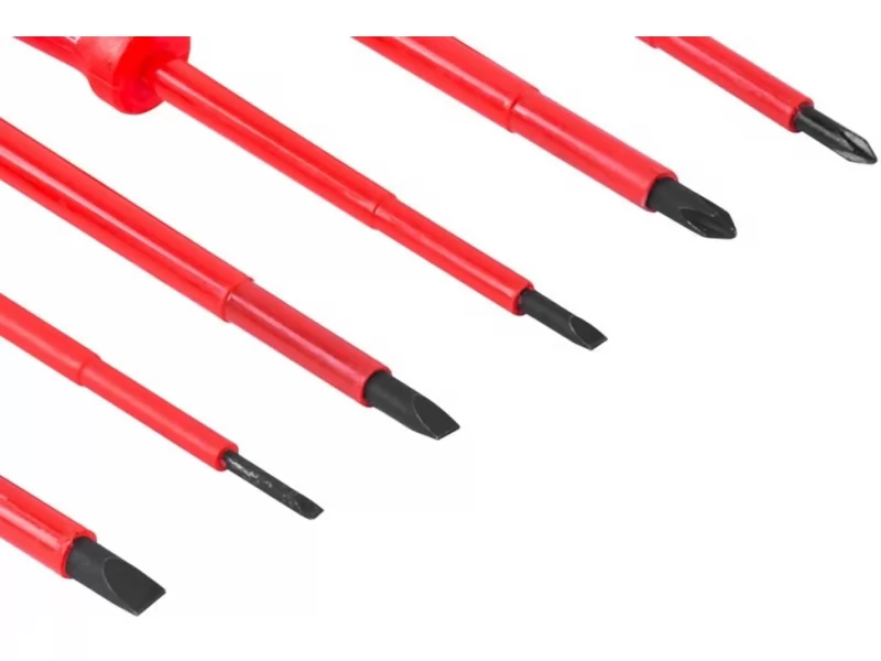 Set 6 surubelnite VDE, pentru electricieni, izolate 1000V, Cr-v, cap magnetic