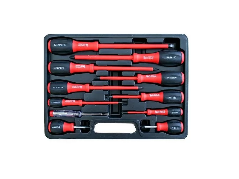Set 11 surubelnite electricieni izolate 1000V, Strend Pro, in cutie