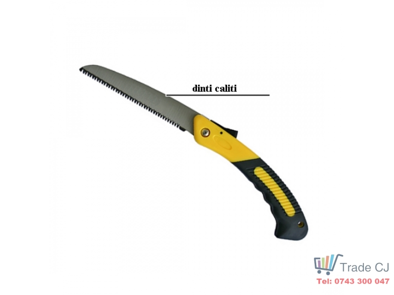 Fierastrau pliabil pentru gradina cu maner plastic, lama 180 mm