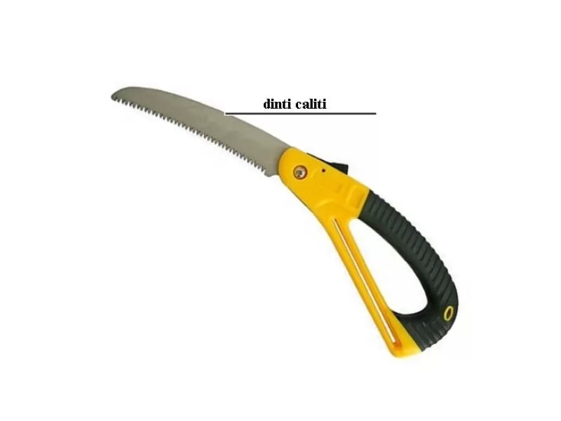 Fierastrau pliabil pentru gradina cu maner plastic, 180 mm