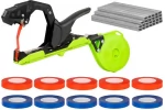 Cleste pentru legat plante, set 10 piese, 10000 capse, banda inclusa, pentru vita de vie, rosii, castraveti si plante cataratoare