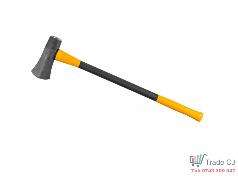 Topor pentru despicat lemne 3.6 kg, coada din fibra de sticla 85 cm, lama 10 cm