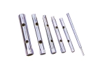Set chei tubulare lungi pentru bujii ,8 bucati 6-22mm cu 2 bare extensie