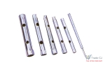 Set chei tubulare lungi pentru bujii ,8 bucati 6-22mm cu 2 bare extensie