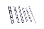 Set chei tubulare lungi pentru bujii ,8 bucati 6-22mm cu 2 bare extensie