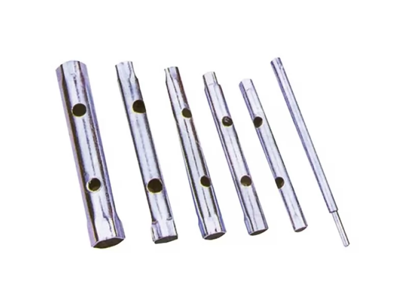 Set chei tubulare lungi pentru bujii ,8 bucati 6-22mm cu 2 bare extensie