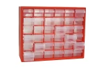 Organizator cu 36 sertare transparente 405x305x65 mm