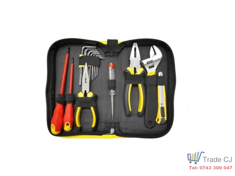 Set combinat 13 piese, 24x13 cm, in cutie transport cu fermoar