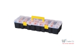 Cutie transport cu maner plastic,9 compartimente,46x14x9 cm, max 9kg