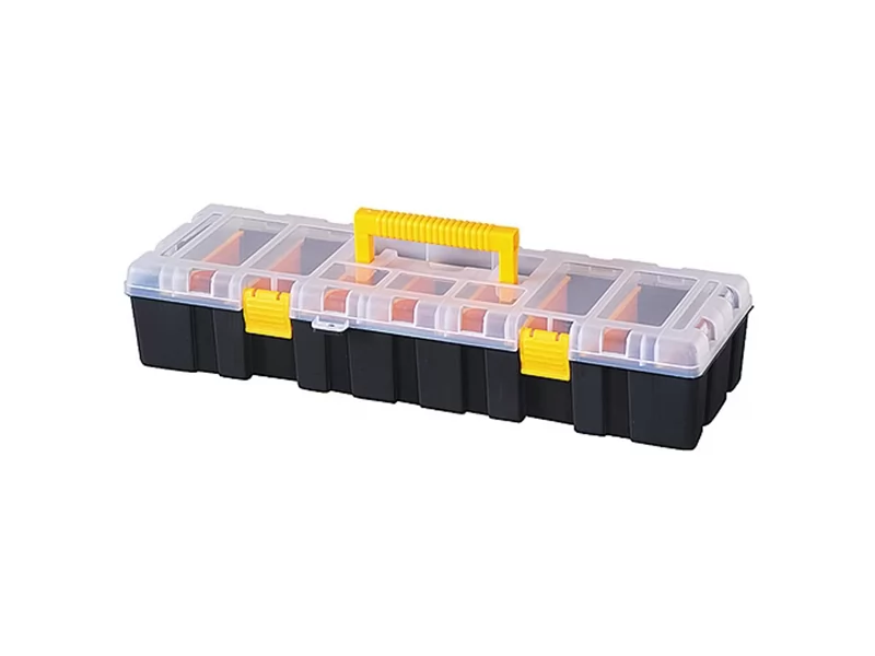 Cutie transport cu maner plastic,9 compartimente,46x14x9 cm, max 9kg