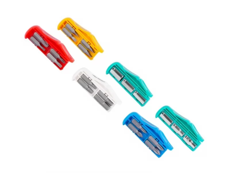 Set surubelnita cu adaptor, biti si tubulare 41 buc, in cutie transport plastic