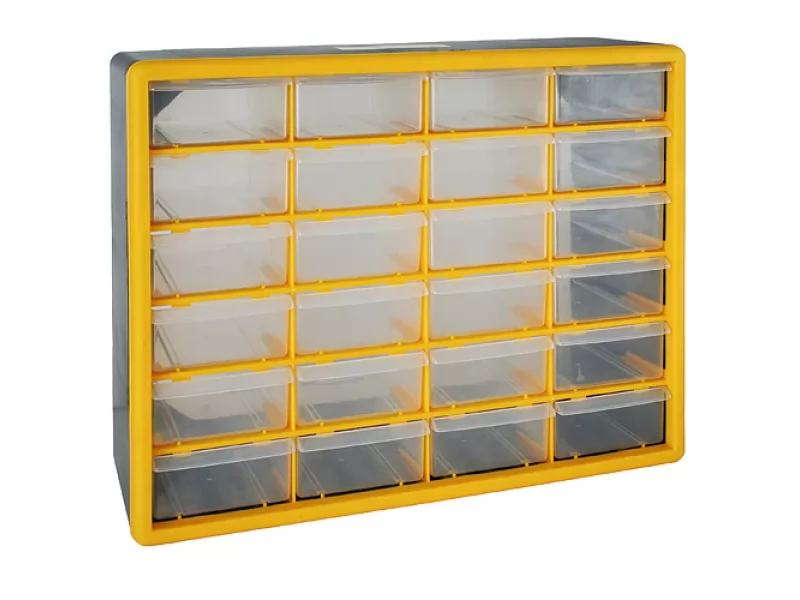 Organizator accesorii Strend Pro SBx3045-C, 24 sertare, 50x16x39 cm, maxim 28 kg