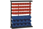 Raft organizator pentru suruburi si accesorii 1150x940x30mm, 32 cutii mici si 15 cutii mari