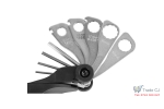 Set complet reparatie bicicleta, chei si petice, 28 buc