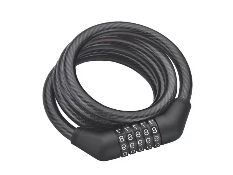 Antifurt bicicleta cu cifru 10x120 cm
