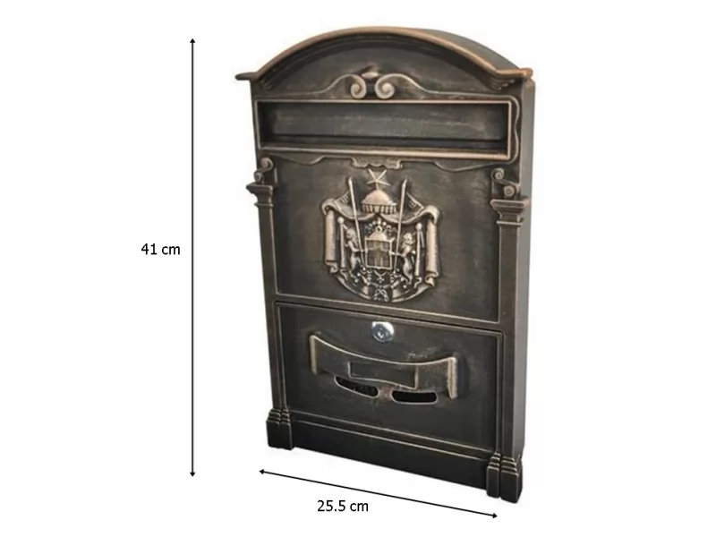 Cutie postala SGTT Retro Bronze 410x255x90 mm