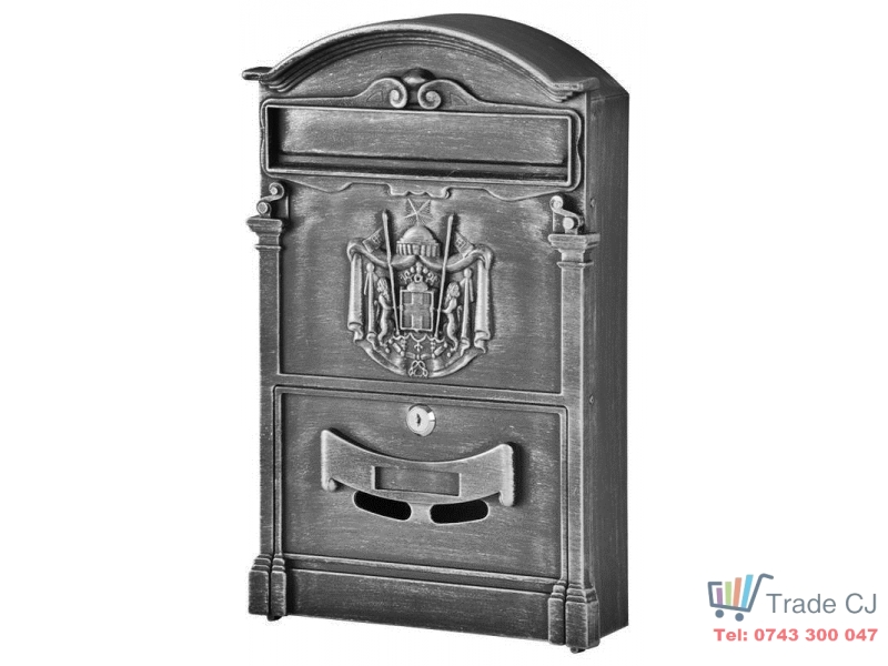 Cutie postala Antique Silver 410x255x90 mm