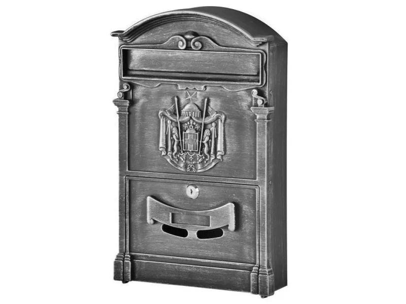 Cutie postala Antique Silver 410x255x90 mm