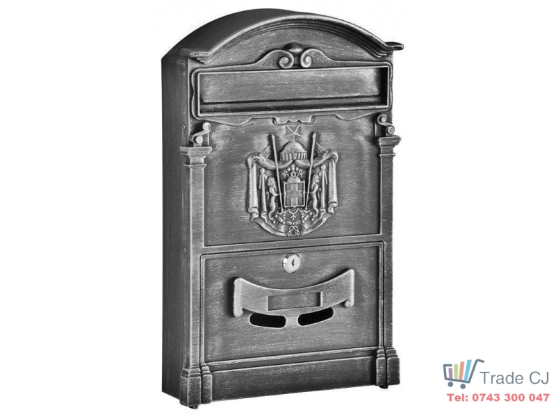 Cutie postala Antique Silver 410x255x90 mm
