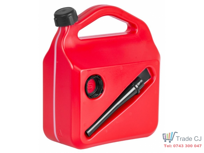 Canistra plastic pentru combustibil 10l cu palnie SGTT
