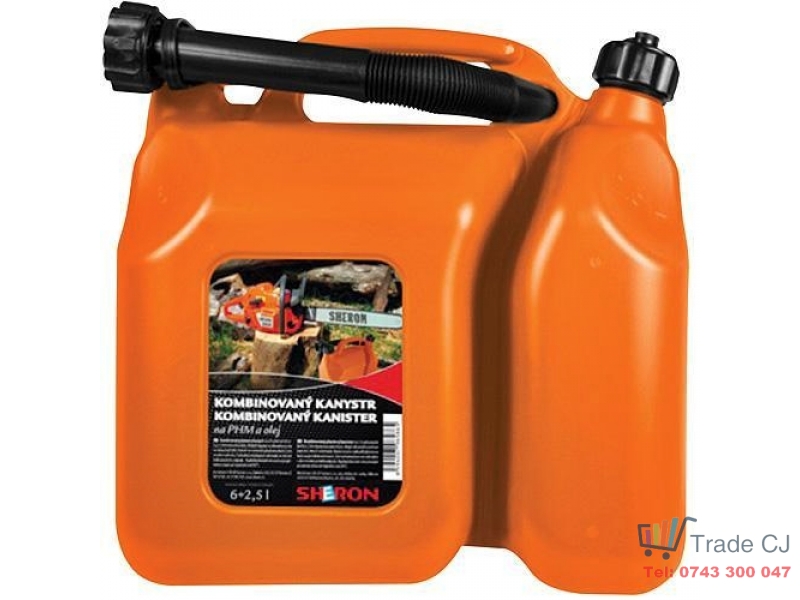 Canistra combustibil cu 2 rezervoare 6l si 2.5 litri