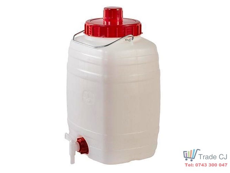 Bidon din plastic cu robinet, capacitate 10l