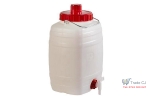 Bidon din plastic cu robinet, capacitate 10l