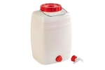 Bidon din plastic cu robinet,maner metalic,capacitate 15l