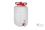 Bidon din plastic cu robinet si manere,capacitate 20l