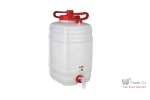 Bidon din plastic cu robinet si manere, capacitate 25 l